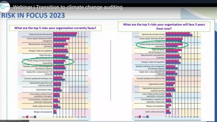 «Transition to climate change auditing»