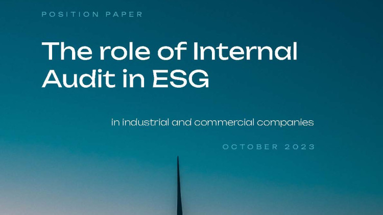 The role of Internal Audit in ESG in industrial and commercial companies