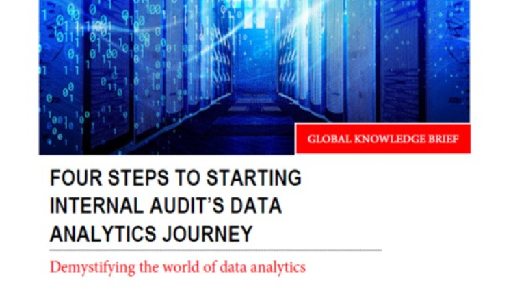 Data analytics journey for internal auditors