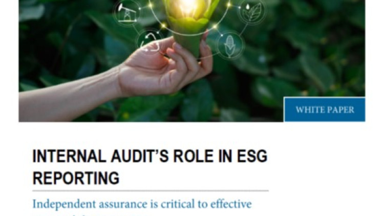 Internal Audit’s Role in ESG Reporting